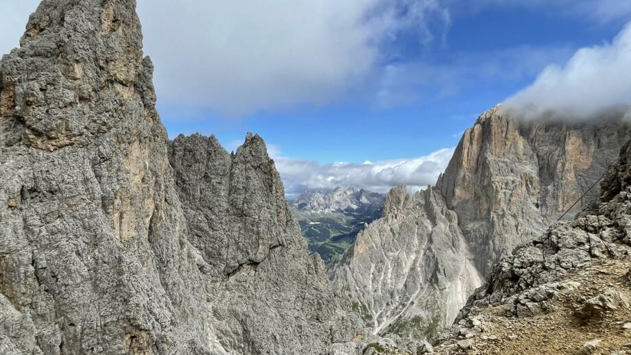 Felsformationen in den Dolomiten