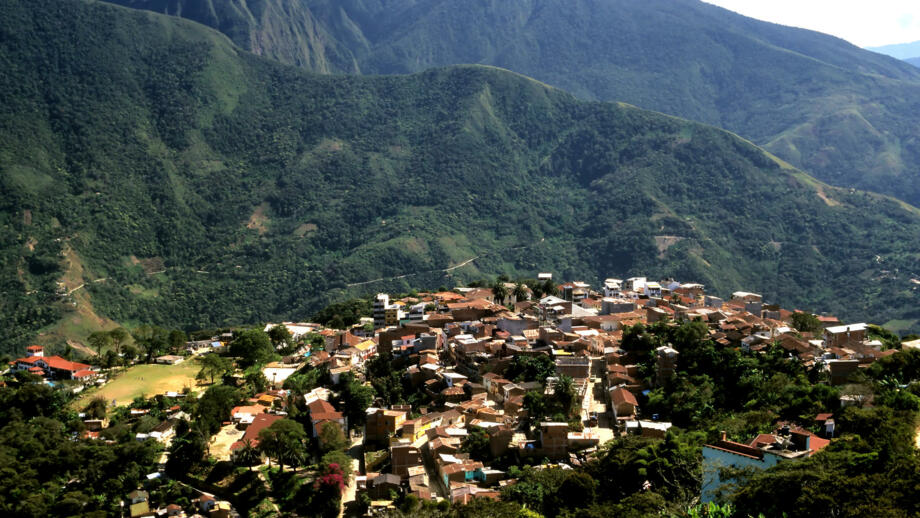 Stadt Corioco in im bolivianischen Tiefland