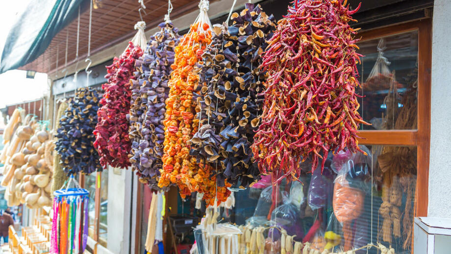 Pakistan Skardu Markt Gewürze