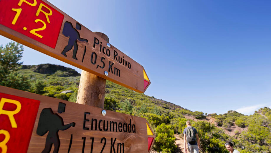 Madeira Wandern Beschilderung