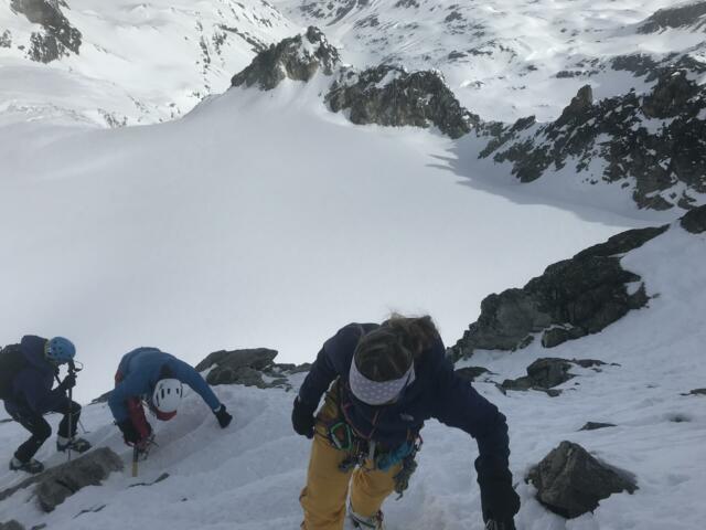 Gipfelanstieg Piz Buin
