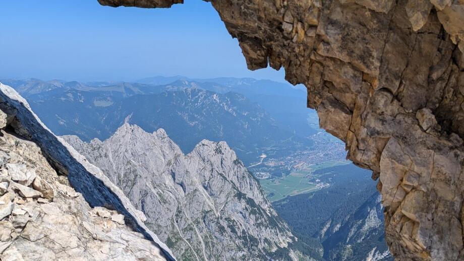 Blick auf den Jubiläumsgrat