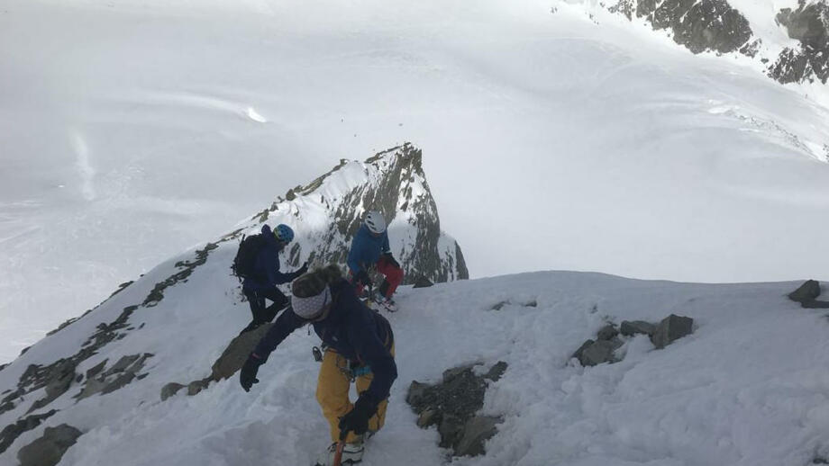 Aufstieg Piz Kesch