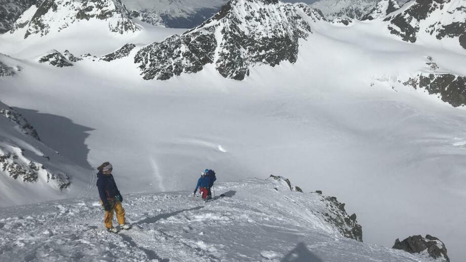 Aufstieg Piz Kesch