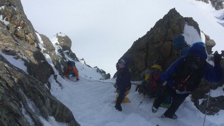 Aufstieg Piz Kesch
