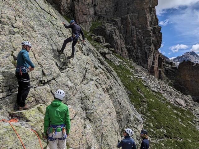 Klettergarten Toprope im Jamtal