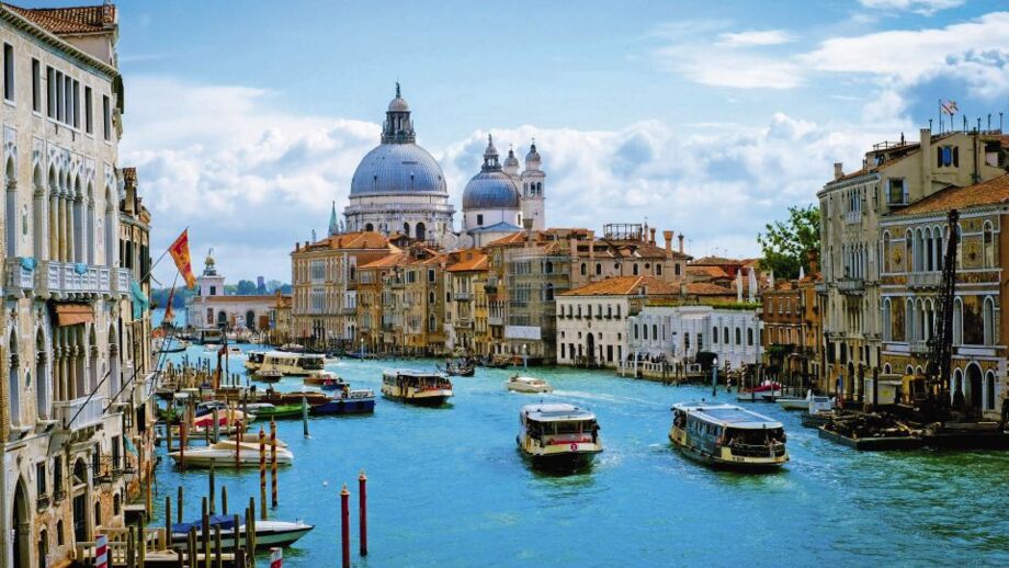 Canal Grande in Venedig, Italien.