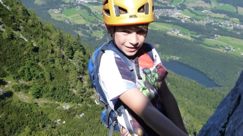 Klettersteige im Pitztal mit Familie