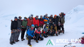 Gruppenfoto am Gipfel