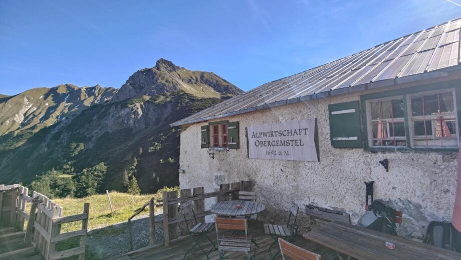 Obere Gemstelhütte im Kleinwalsertal