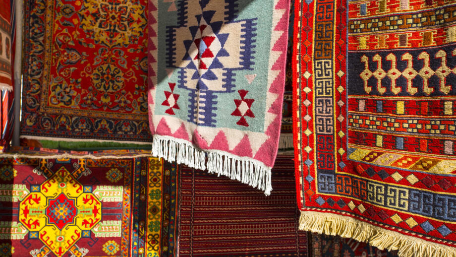 Die Teppichknüpfkunst spielt in Armenien eine große Rolle