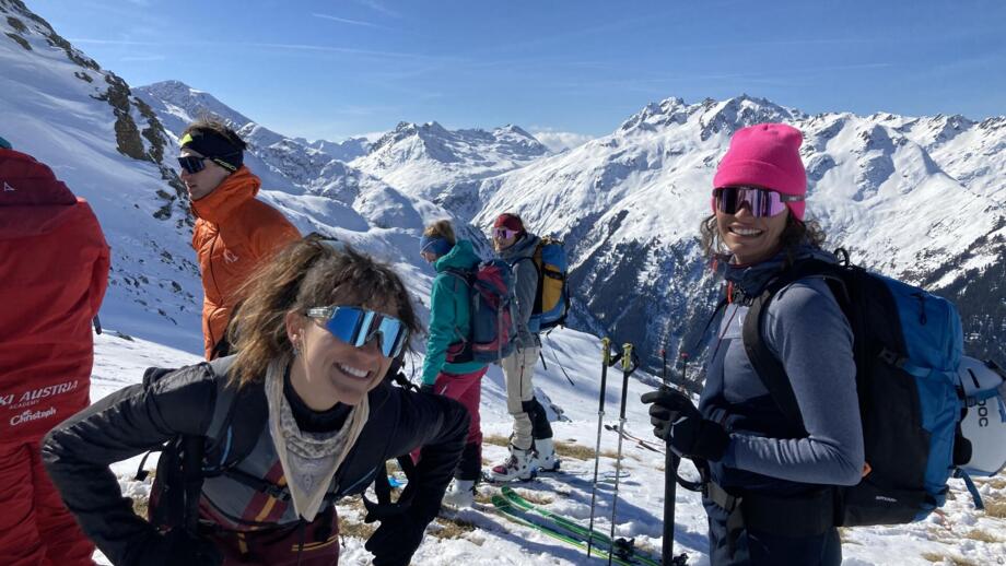 Skifahrerfreude