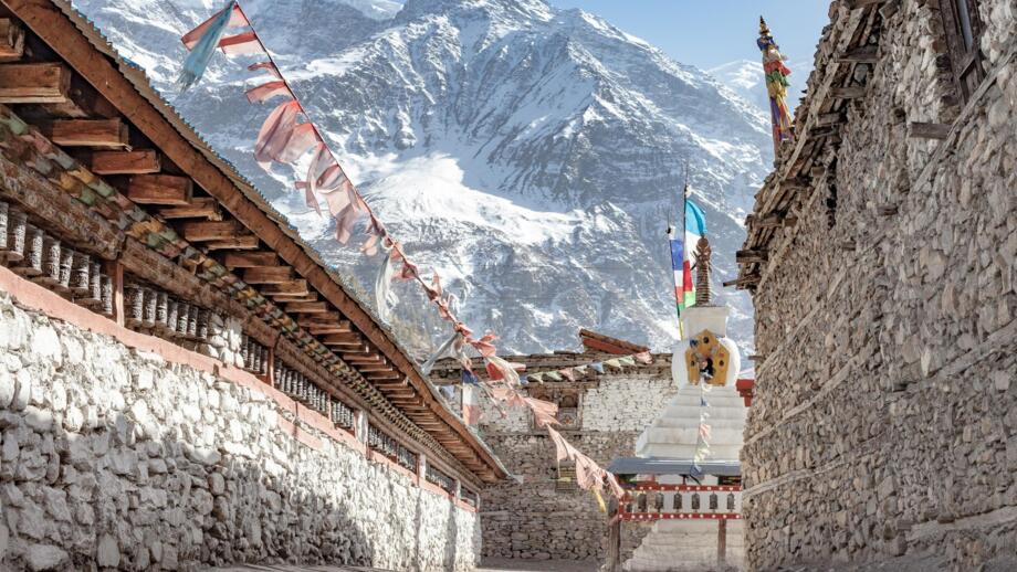 Blick aus Manang heraus