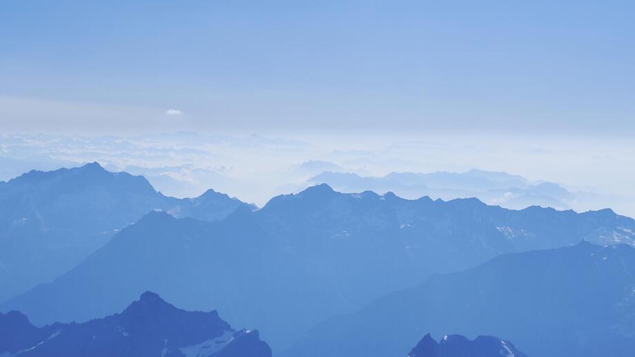 Wallis, Bergpanorama
