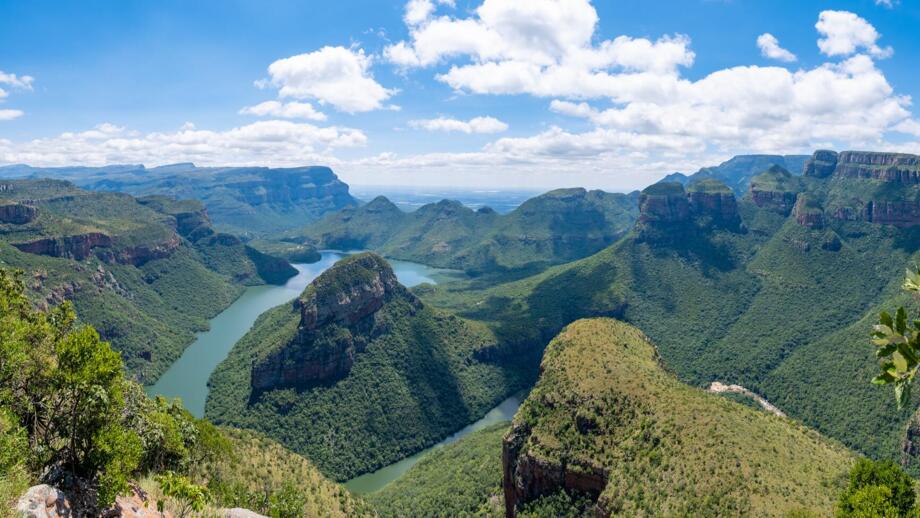 Panorama auf den Blyde River Canyon in Südafrika