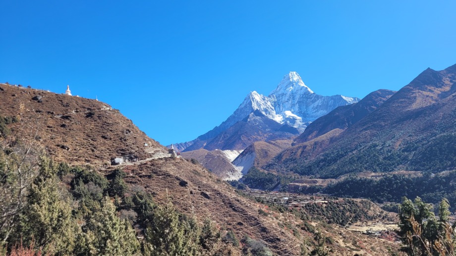Blick auf die Ama Dablam