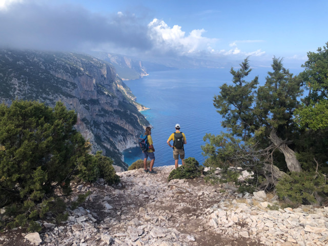 Italien Selvaggio Blu Blick auf das Meer