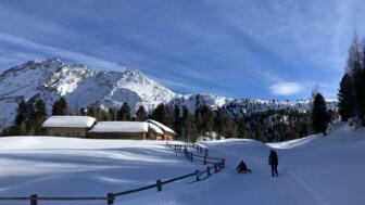 Abstieg von der Faneshütte