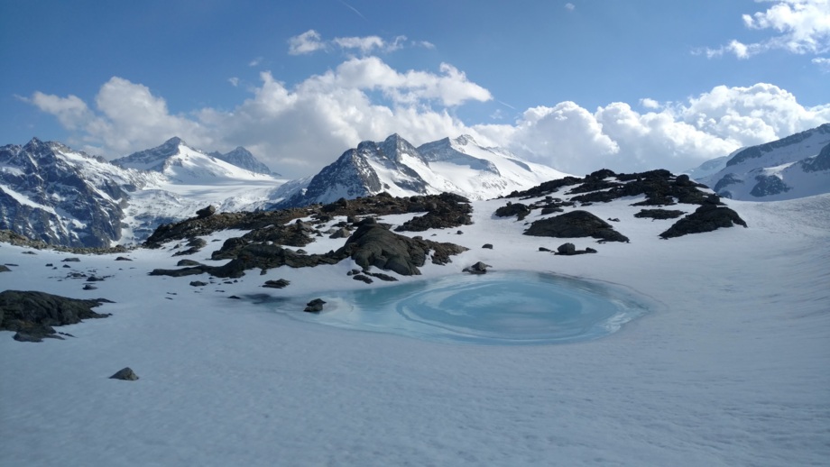 Panoramablick auf die Berge