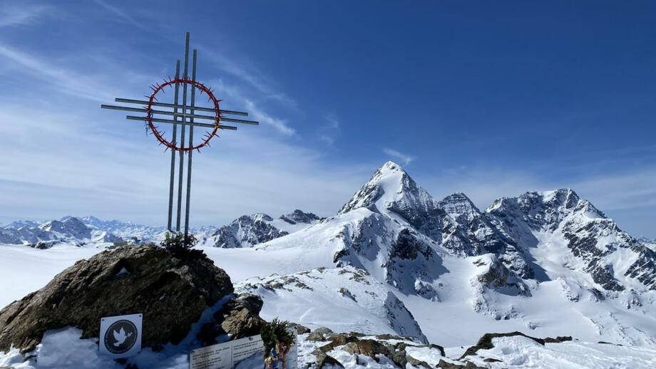 Gipfelkreuz mit bester Aussicht