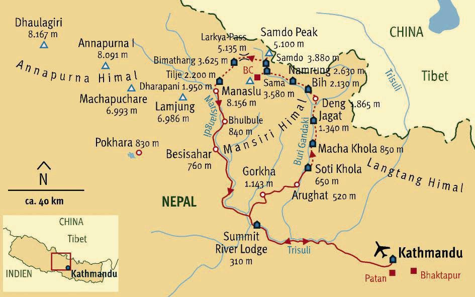 Die Manaslu-Runde: Lodge-Trekking im Mansiri Himal | DAV Summit Club