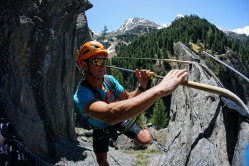 Klettersteiggehen boomt: Erlebnisklettersteige nehmen zu!