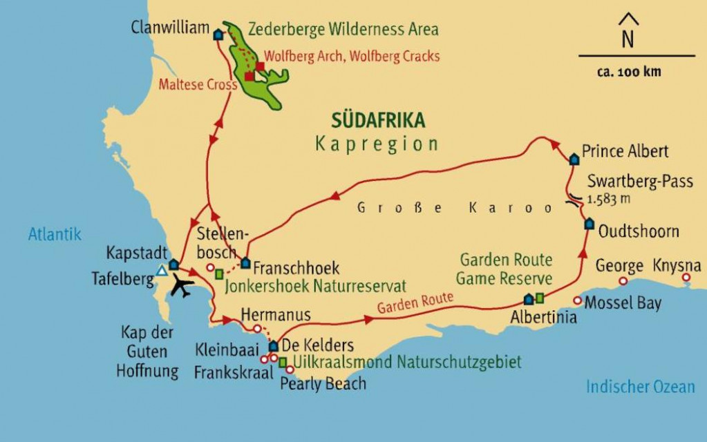 Garden Route und Zederberge - Die schönsten Wanderungen in Südafrikas